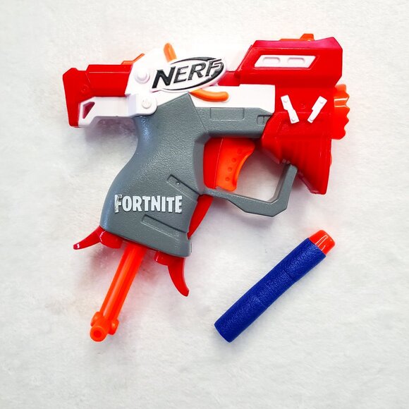 NERF Fortnite Micro Shot Gun Pistol Blaster - Picture 1 of 5